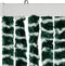 vidaXL - Vliegengordijn - 90x200 - cm - chenille - groen - en - wit