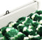 vidaXL - Vliegengordijn - 90x200 - cm - chenille - groen - en - wit