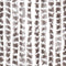 vidaXL - Vliegengordijn - 90x200 - cm - chenille - taupe - en - wit