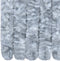 vidaXL - Vliegengordijn - 90x200 - cm - chenille - wit - en - grijs