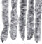 vidaXL - Vliegengordijn - 90x200 - cm - chenille - wit - en - grijs