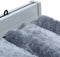 vidaXL - Vliegengordijn - 90x200 - cm - chenille - zilverkleurig
