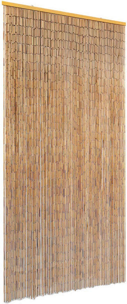 vidaXL - Vliegengordijn - 90x220 - cm - bamboe
