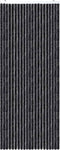 vidaXL - Vliegengordijn - 90x220 - cm - chenille - antraciet