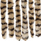 vidaXL - Vliegengordijn - 90x220 - cm - chenille - beige - en - bruin