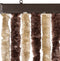 vidaXL - Vliegengordijn - 90x220 - cm - chenille - beige - en - lichtbruin