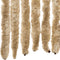 vidaXL - Vliegengordijn - 90x220 - cm - chenille - beige