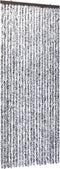 vidaXL - Vliegengordijn - 90x220 - cm - chenille - bruin - en - beige