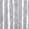 vidaXL - Vliegengordijn - 90x220 - cm - chenille - grijs