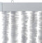 vidaXL - Vliegengordijn - 90x220 - cm - chenille - grijs