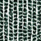 vidaXL - Vliegengordijn - 90x220 - cm - chenille - groen - en - wit