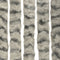 vidaXL - Vliegengordijn - 90x220 - cm - chenille - licht- - en - donkergrijs