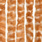 vidaXL - Vliegengordijn - 90x220 - cm - chenille - oker - en - wit