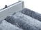 vidaXL - Vliegengordijn - 90x220 - cm - chenille - zilverkleurig