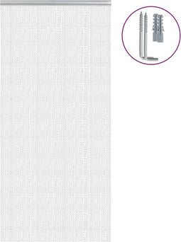 vidaXL - Vliegengordijn - kettingen - 100x200 - cm - aluminium