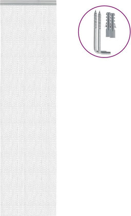 vidaXL - Vliegengordijn - kettingen - 56x202 - cm - aluminium
