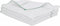 vidaXL - Vloerdoeken - 5 - st - gestreept - 50x60 - cm - wit - en - groen