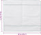 vidaXL - Vloerdoeken - 5 - st - gestreept - 50x60 - cm - wit - en - groen
