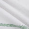 vidaXL - Vloerdoeken - 50 - st - 50x60 - cm - gestreept - wit - en - groen