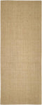 vidaXL - Vloerkleed - 100x250 - cm - natuurlijk - sisal
