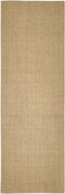 vidaXL - Vloerkleed - 100x300 - cm - natuurlijk - sisal