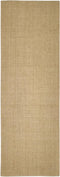 vidaXL - Vloerkleed - 100x300 - cm - natuurlijk - sisal