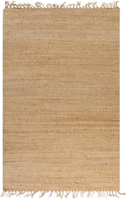 vidaXL - Vloerkleed - 120x180 - cm - handgeweven - jute - natuurlijk