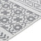 vidaXL - Vloerkleed - 120x180 - cm - katoen - grijs - en - wit