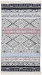vidaXL - Vloerkleed - 120x180 - cm - katoen - roze - en - aqua