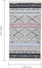 vidaXL - Vloerkleed - 120x180 - cm - katoen - roze - en - aqua
