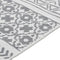 vidaXL - Vloerkleed - 160x230 - cm - katoen - grijs - en - wit