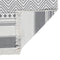 vidaXL - Vloerkleed - 160x230 - cm - katoen - grijs - en - wit