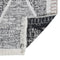 vidaXL - Vloerkleed - 160x230 - cm - katoen - zwart - en - grijs