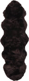 vidaXL - Vloerkleed - 60x90 - cm - schapenvacht - bruin