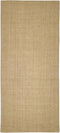 vidaXL - Vloerkleed - 66x150 - cm - natuurlijk - sisal