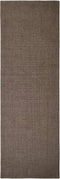 vidaXL - Vloerkleed - 66x200 - cm - natuurlijk - sisal - bruin