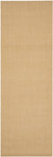 vidaXL - Vloerkleed - 66x200 - cm - natuurlijk - sisal