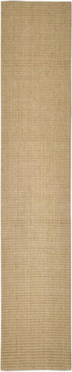 vidaXL - Vloerkleed - 66x350 - cm - natuurlijk - sisal