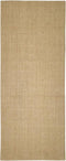 vidaXL - Vloerkleed - 80x200 - cm - natuurlijk - sisal