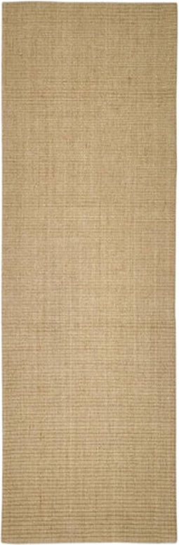 vidaXL - Vloerkleed - 80x250 - cm - natuurlijk - sisal