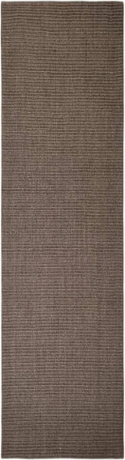 vidaXL - Vloerkleed - 80x300 - cm - natuurlijk - sisal - bruin