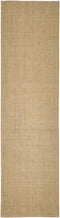 vidaXL - Vloerkleed - 80x300 - cm - natuurlijk - sisal