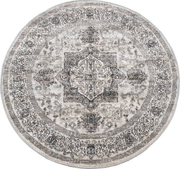 vidaXL - Vloerkleed - ARBIZU - binnen - en - buiten - vintage - stijl - Ø - 200 - cm