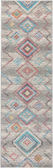 vidaXL - Vloerkleed - ARBIZU - binnen - en - buiten - vintage - stijl - 80x250 - cm