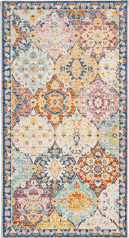 vidaXL - Vloerkleed - ARBIZU - binnen - en - buiten - vintage - stijl - 80x150 - cm