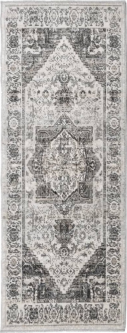 vidaXL - Vloerkleed - ARBIZU - binnen - en - buiten - vintage - stijl - 140x200 - cm