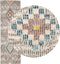 vidaXL - Vloerkleed - ARBIZU - binnen - en - buiten - vintage - stijl - 80x250 - cm