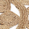 vidaXL - Vloerkleed - handgemaakt - 120 - cm - gevlochten - jute