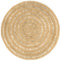 vidaXL - Vloerkleed - handgemaakt - 120 - cm - gevlochten - jute