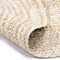 vidaXL - Vloerkleed - handgemaakt - 120 - cm - jute - wit - en - naturel